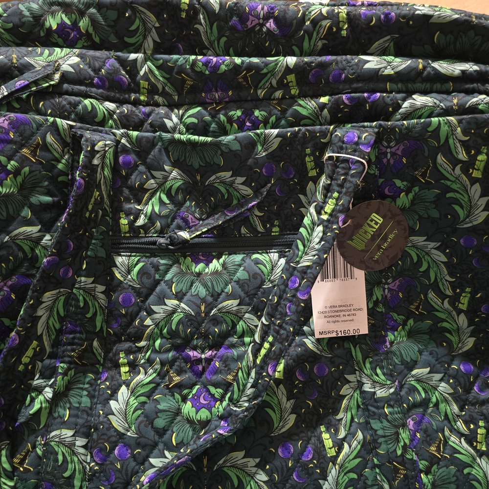 Vera Bradley Wicked Miramar Weekender BNWT